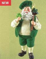 CEAD MILE FAILTE ORNAMENT SANTA